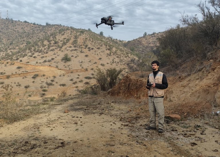 Elevación de drone