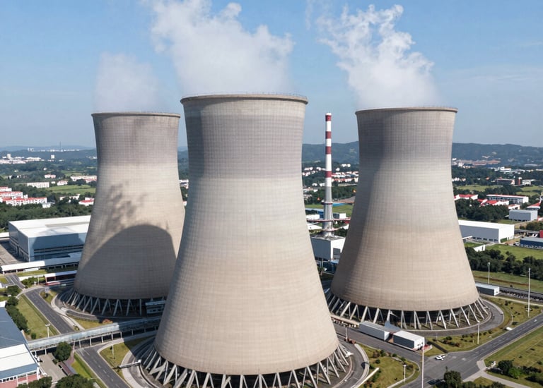 Workers assembling renewable energy components on site.