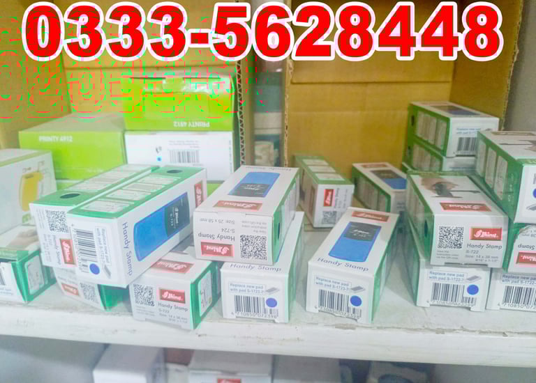 Rubber Stamp Maker in Islamabad Flash Stamp, Handle Stamp, Printee Stamp, Date Stamp ROund Stamp, Pocket Stamp in Rubber Stam