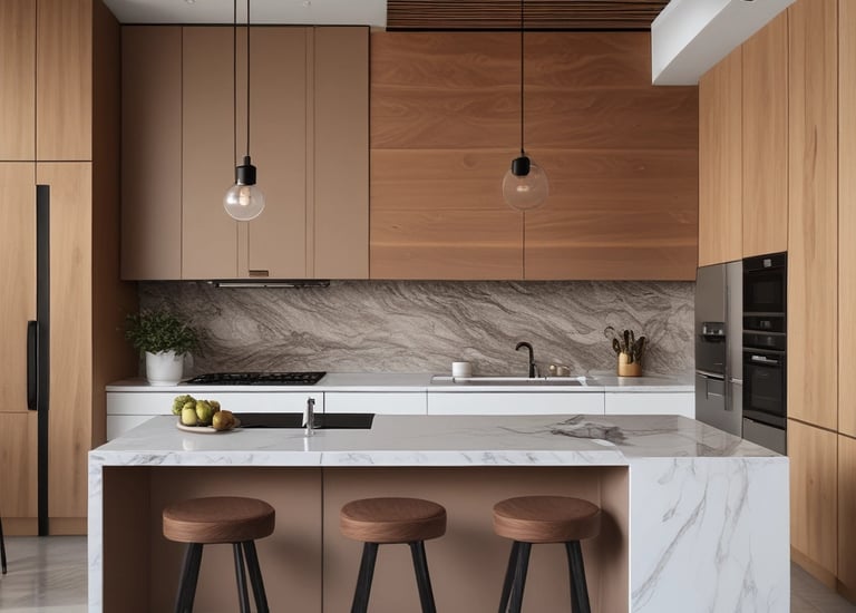 A construction site features a mobile crane with a tall metal lattice structure, lifting large concrete slabs. The area is surrounded by trees and residential buildings, with scattered equipment and materials on the gravel ground.