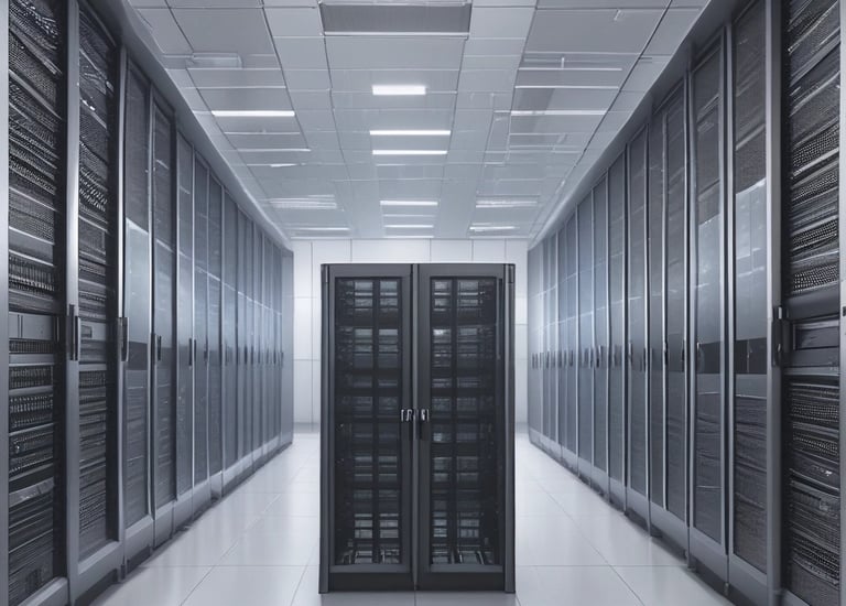 A black and white photograph depicting the construction of a large bridge with significant steel framework. Workers can be seen standing on the bridge structure. The image shows complex architectural scaffolding and hefty metal components, with various construction tools and small buildings nearby.