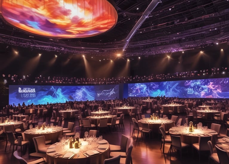 A conference room equipped with our AV technology.