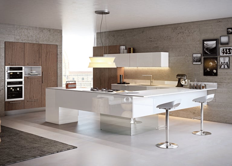 Italian-made custom kitchen cabinetry by pavkann
