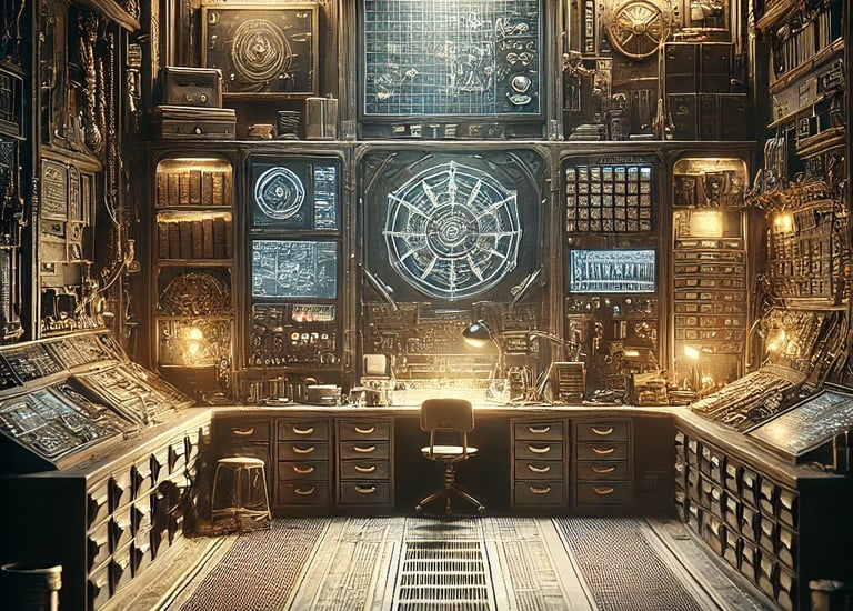 DALL·E 2024-08-29 06.46.55 - A detailed image of Pete's secret room, hidden within the underground c