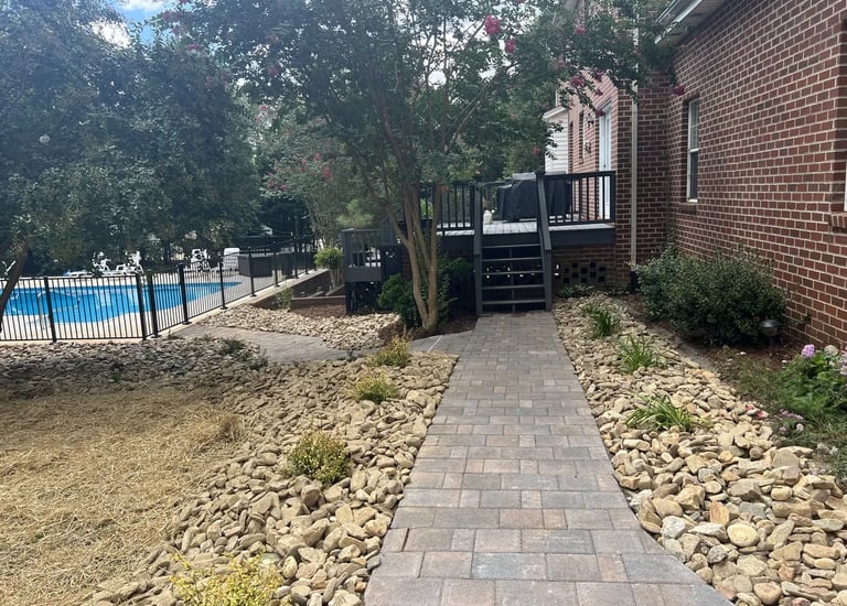 Paver Walkway