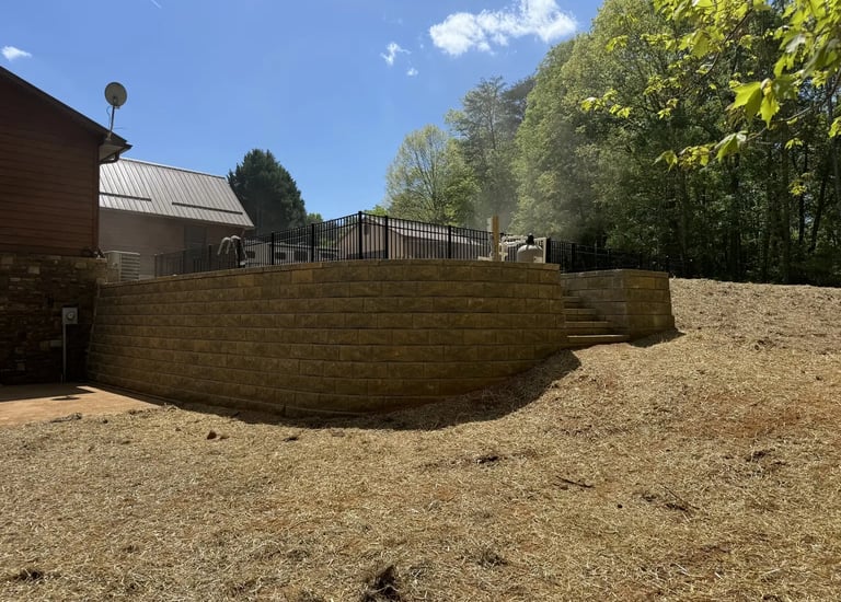 Block Retaining Wall