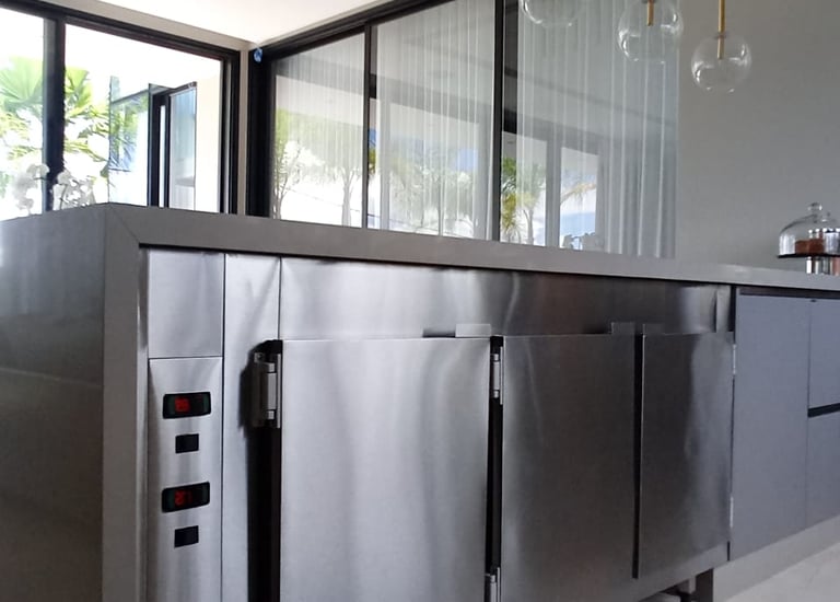 Balcão Refrigerado em Aço INOX
