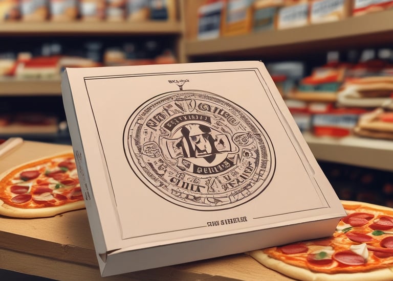 A collection of stylish paper takeaway bags.