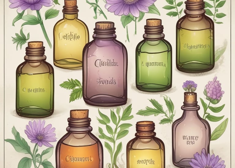 A practitioner preparing for a session with clients.