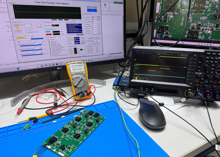 Softwares de teste dos fabricantes de ROV's