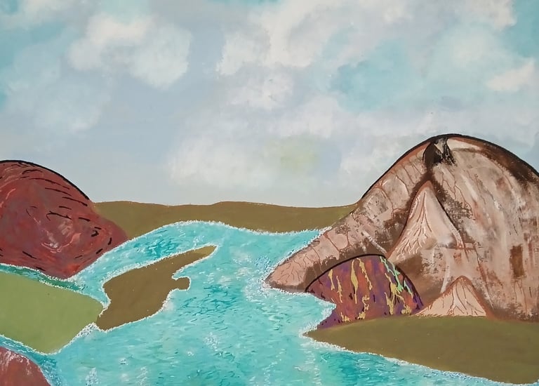 Landscape artwork