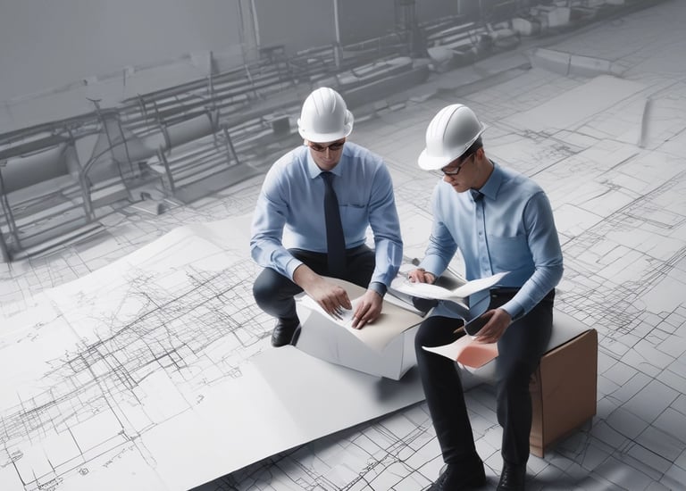 A modern, large, multi-story office building is prominently situated on a clear day, featuring the letters 'BCI' with a logo on its facade. The structure is surrounded by a well-maintained garden and a sidewalk where several people are walking. Nearby, cars are parked and some are driving along the street.