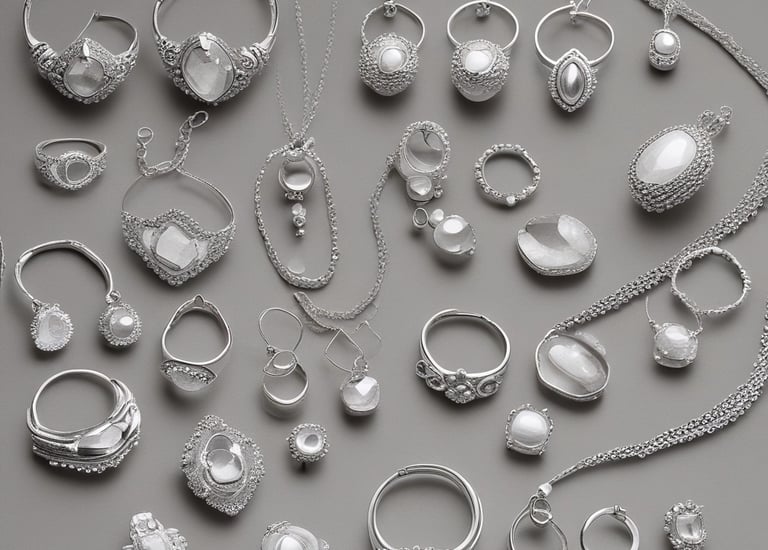 A storefront adorned with green garlands and pink flowers framing the entrance of a jewelry shop. The stone facade features detailed masonry, and there's a sign displaying 'V. Vittoria Jewels'. The entrance door is open, revealing part of the interior, and a large potted plant is positioned nearby.