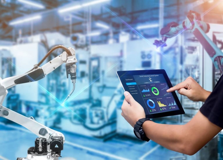 Automatisation en industrie et suivi des KPI