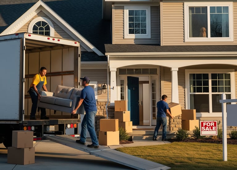 People moving into home needing cleaning services