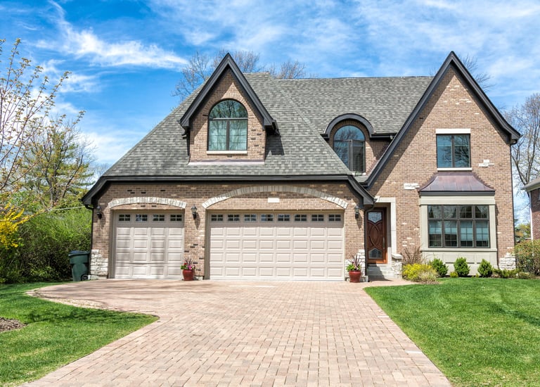 Stationnement de pavé uni a Brossard