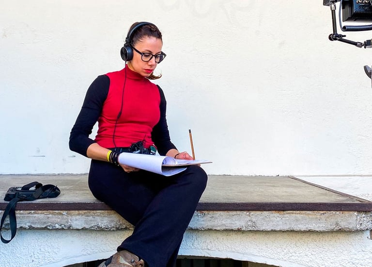 Martha H Calderon - segretaria edizione Film: L'invisibile Filo Rosso 