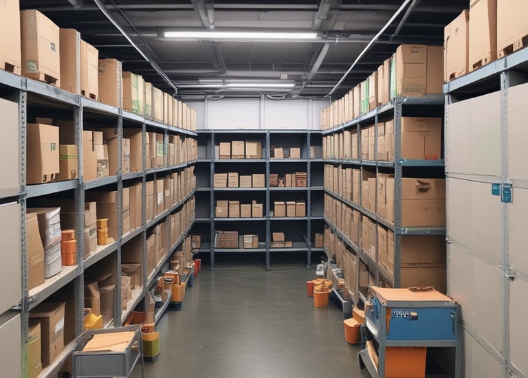 A clean and organized office space ready for use.