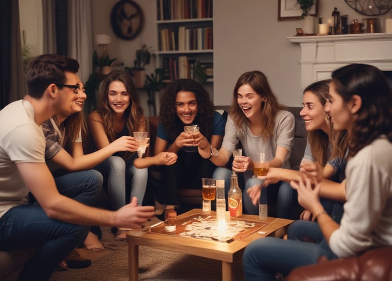 a man riding a skateboard down a street next to tall buildings