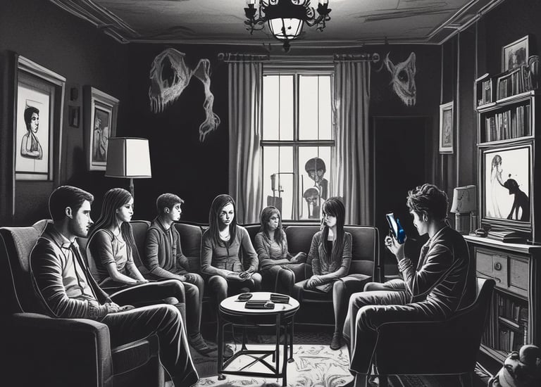 photo of white staircase