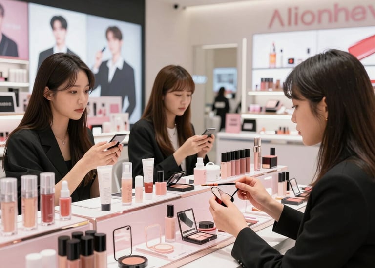A construction scene by a railroad track with workers in orange uniforms operating machinery. A yellow crane is lifting steel beams beside a pair of tracks extending into the distance. Lush green trees line the side of the tracks, and a partially visible train moves on the right.