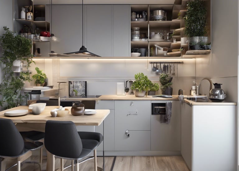 a large body of water surrounded by mountains