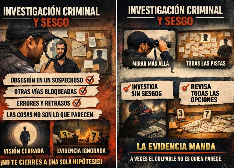 INVESTIGACION POLICIAL SESGADA-LACRIM
