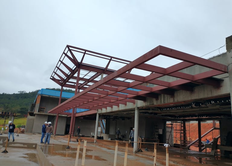 Projeto Residencial, com pergolado de 138,9m²