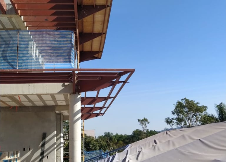 Projeto de Cobertura e Beirais 