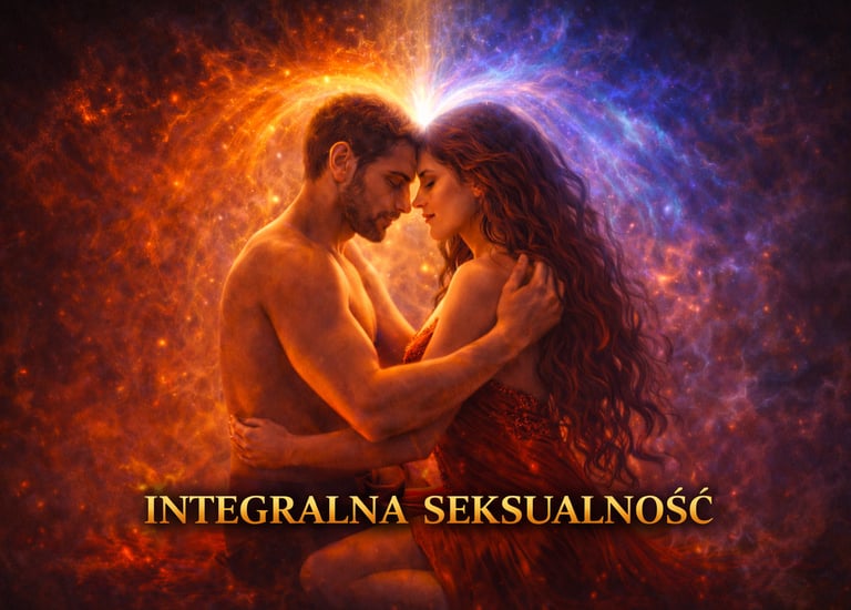 dwoje ludzi dotykajacych sie czolami i dzielacych sie energia integralna seksualnosc