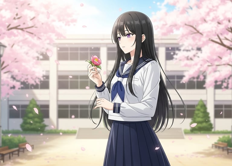 The Fragrant Flower Blooms with Dignity