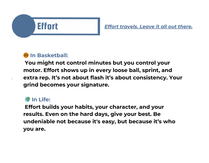 MERITS - Effort