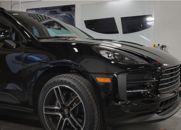 porsche ready for window tint