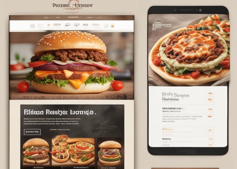 A responsive sports betting website interface.