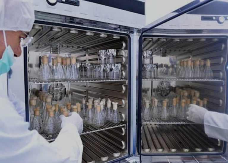 Calibração de estufas e vidrarias