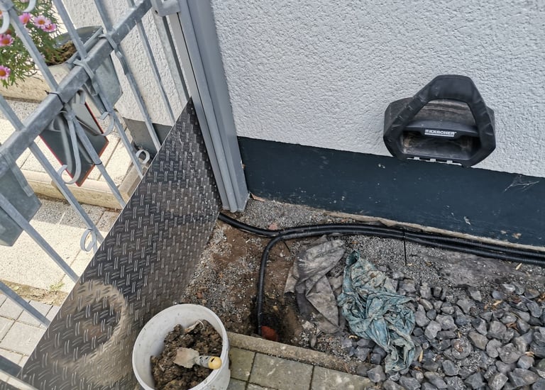 solarkabel leitungsweg unterirdisch