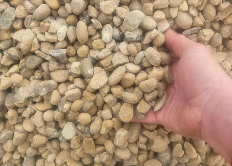 1 inch river rock