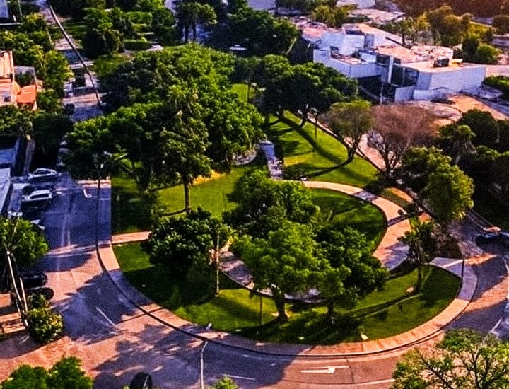 Panoramica Parque Acosta San Isidro