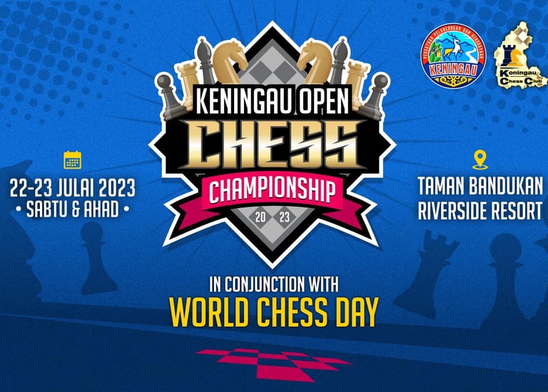Keningau Open Chess Championship 2023, Riverside Resort, Sabah. Sabah Chess
