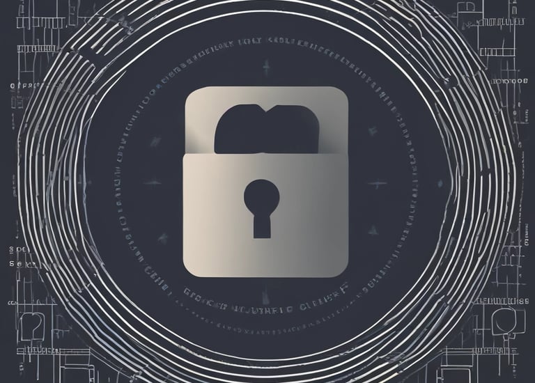 A laptop screen displaying the OpenAI logo and text. The laptop keyboard is visible below, with keys illuminated in a dimly lit environment.