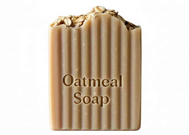 an image of oatmeal soap 