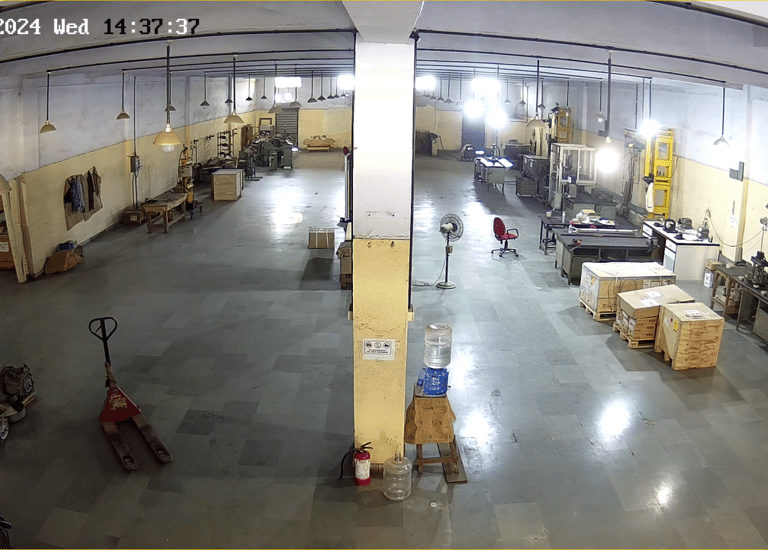  IP PTZ CCTV camera view