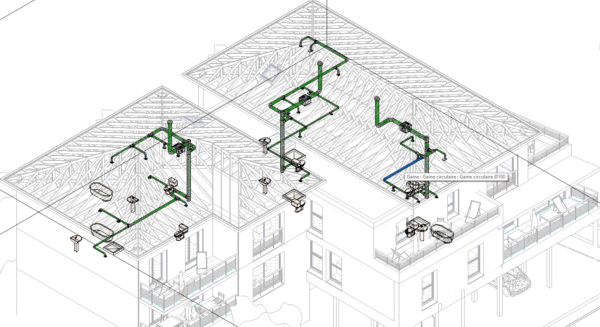 Plans 3D réseaux VMC