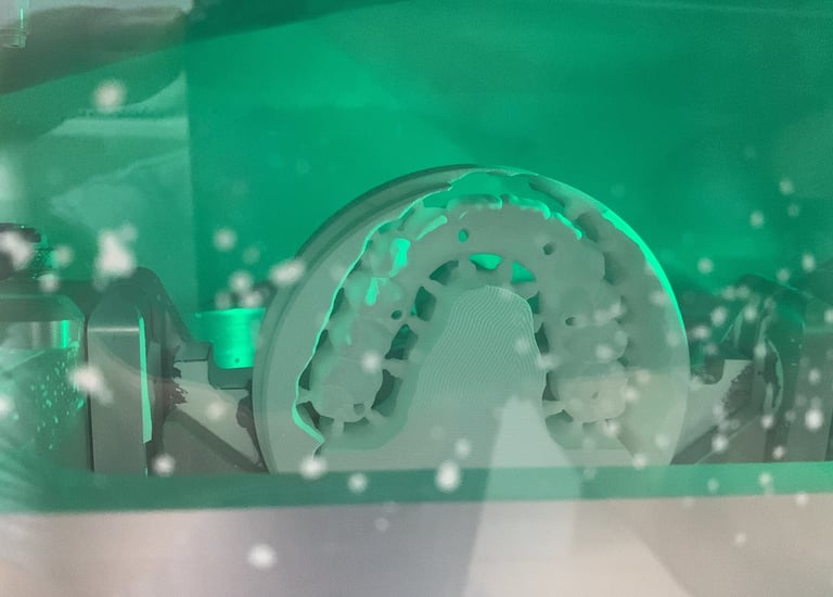 Fresado de rehabilitación superior en Zr