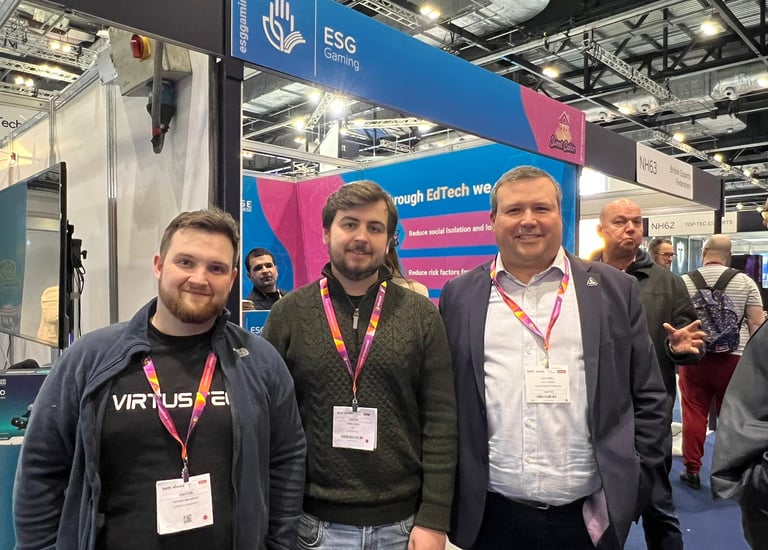 The Virtus Tech team at BETT Global