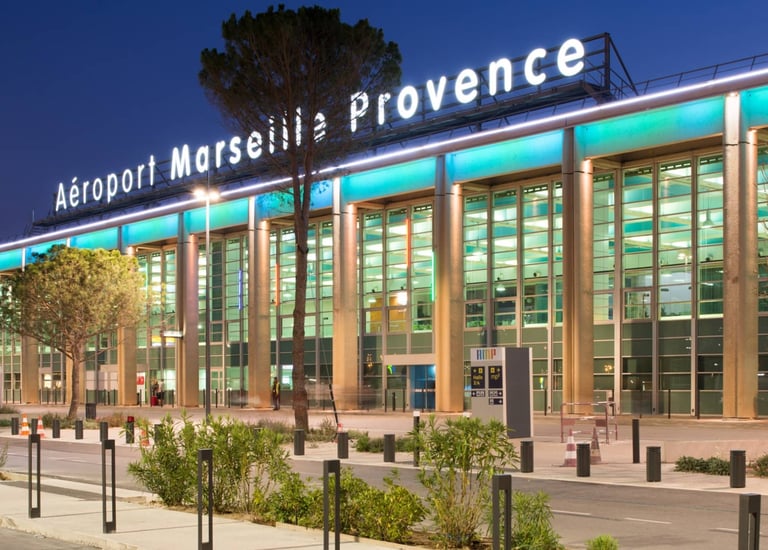 Taxi vers et depuis aéroport Marseille Provence