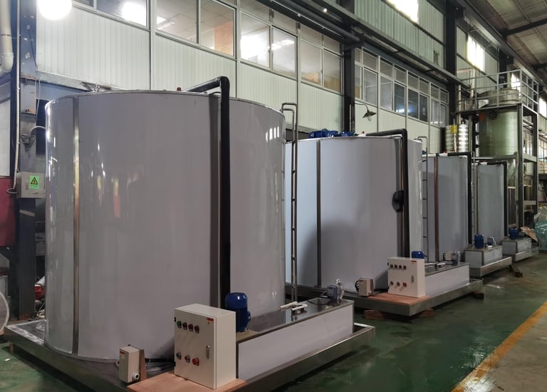 20 ton per day production capacity flake ice machine