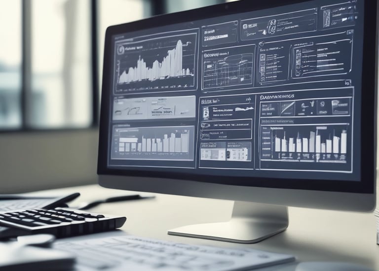 a man riding a skateboard down a street next to tall buildings