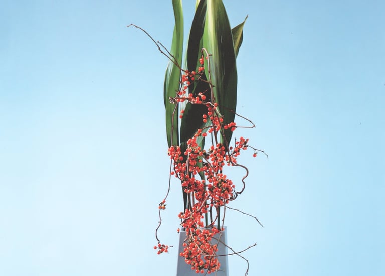 ryusei ha Ikebana School kasen yoshimura