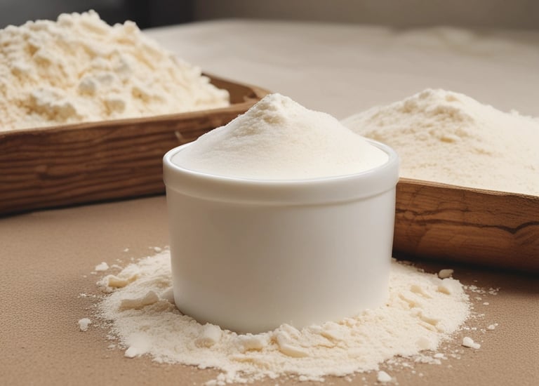 A close-up of high-quality sugar bags.